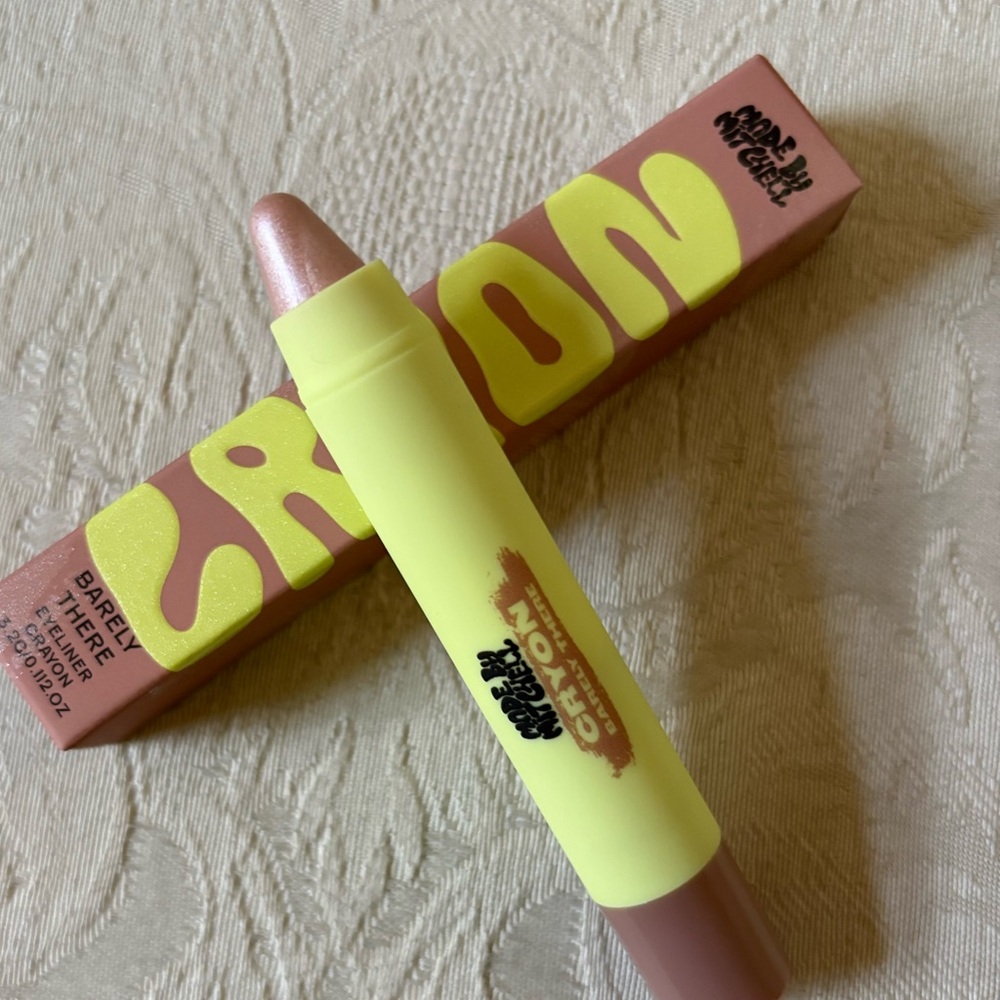 Made by Mitchell Eye Crayon Cream Eyeshadow Stick & Liner in Barely There